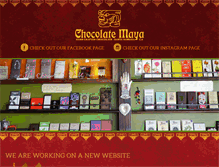 Tablet Screenshot of chocolatemaya.com
